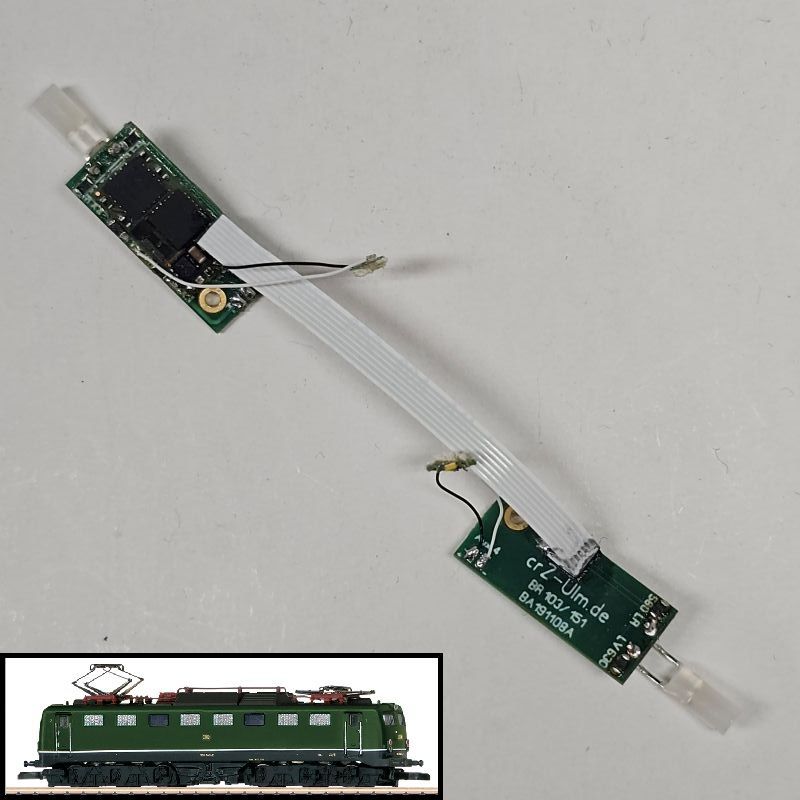 Umbauplatine Digital für Elektrolokomotive Baureihe 150 Umbauplatine Digital für Elektrolokomotive Baureihe 150