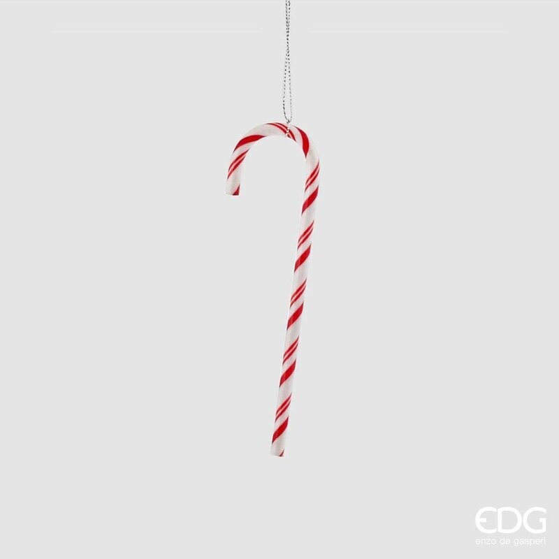 DECORO ALBERO DI NATALE EDG| DECORAZIONE BASTONCINO DI ZUCCHERO