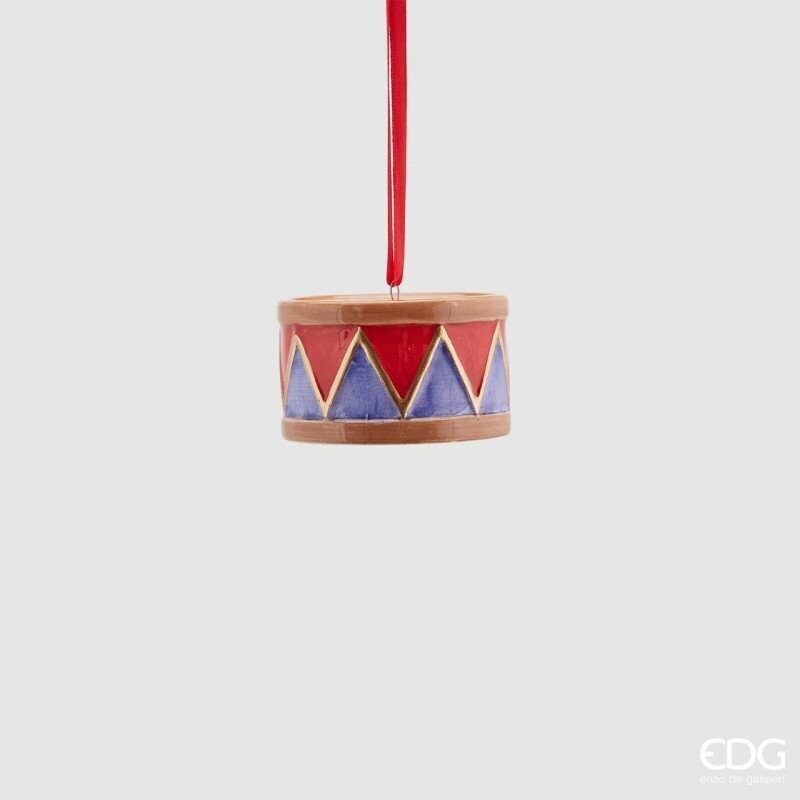 DECORO ALBERO DI NATALE EDG | DECORAZIONE TAMBURELLO