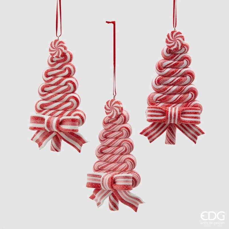 DECORO ALBERO DI NATALE EDG | DECORAZIONE CANDY BELL PINO