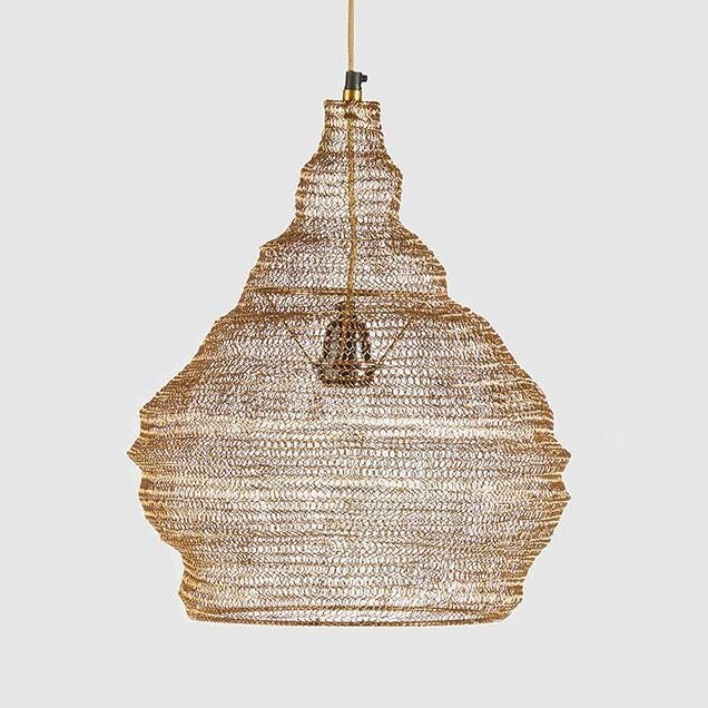 LAMPADARIO TELESCOPICO GOLD