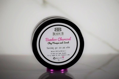 Limited Edition - Bamboo Charcoal Clay Masque and Scrub