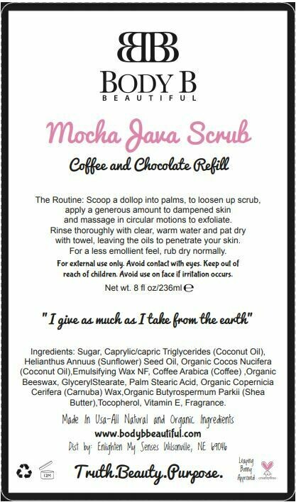 Mocha Java Coffee Scrub Refill