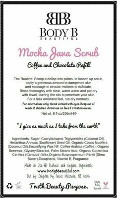 Mocha Java Coffee Scrub Refill