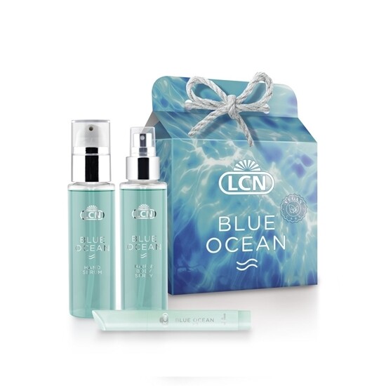 Blue Ocean Set | Besteht aus Nagelhärter - Hand Serum - erfrischendem Körperspray