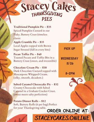 HOLIDAY MENU