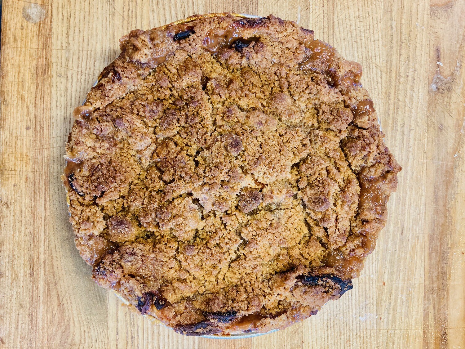 APPLE CRUMBLE PIE
