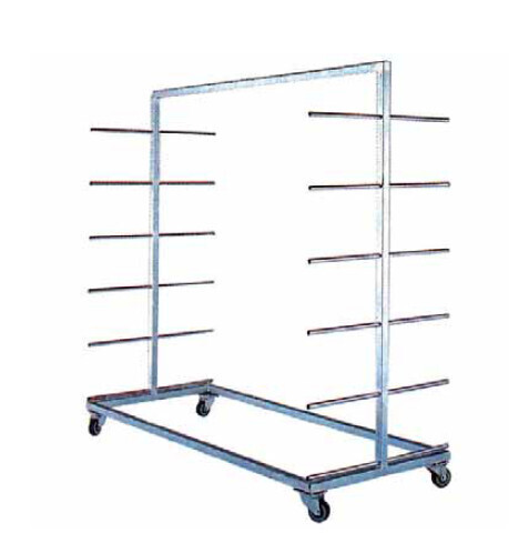 Carrello porta tavole a pioli DOPPIO – INOX AISI 304 – 6+6 posti