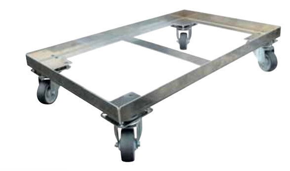 BASI PORTA CESTE  INOX AISI 304 - 30/10