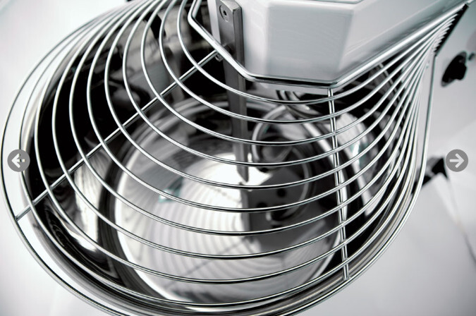 IMPASTATRICE a SPIRALE VASCA e TESTA FISSA per PIZZERIA GM 40 TRIFASE ed INVERTER