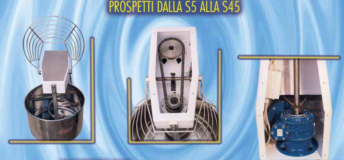 IMPASTATRICE A SPIRALE