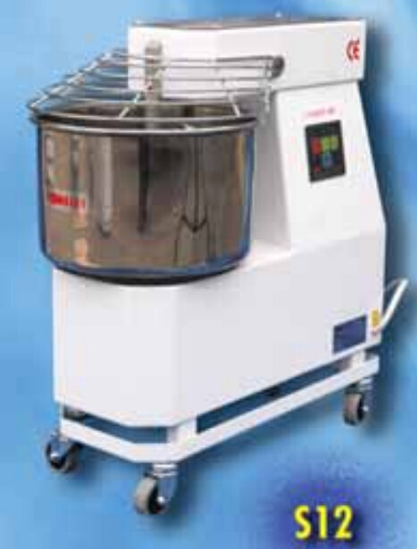 IMPASTATRICE A SPIRALE "FIMA" mod. S12 monofase/trifase - 12 kg d'impasto
