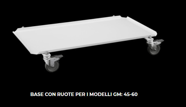 BASE SU ROUTE PER IMPASTATRICE mod. GM45 e GM60