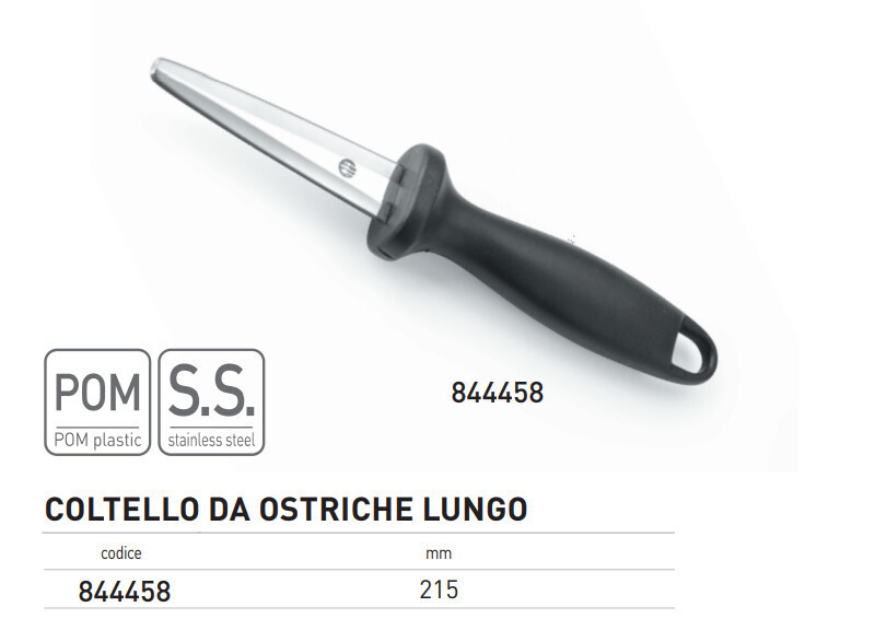 COLTELLO DA OSTRICHE LUNGO 215 mm
