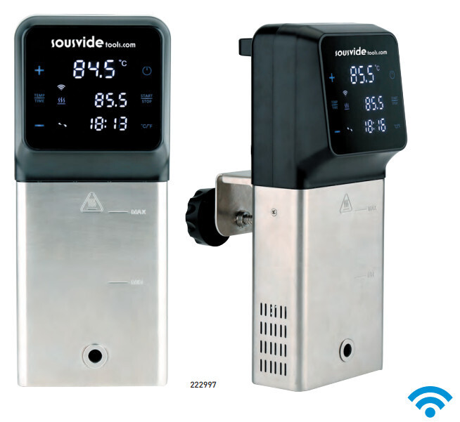 SOUS VIDE ad IMMERSIONE linea PLUS per SISTEMA di COTTURA a BASSA TEMPERATURA