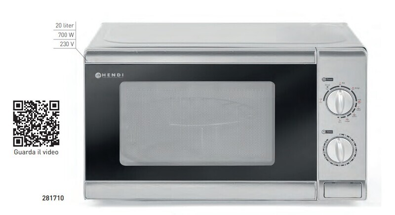 FORNO a MICROONDE con GRILL DA 20 litri