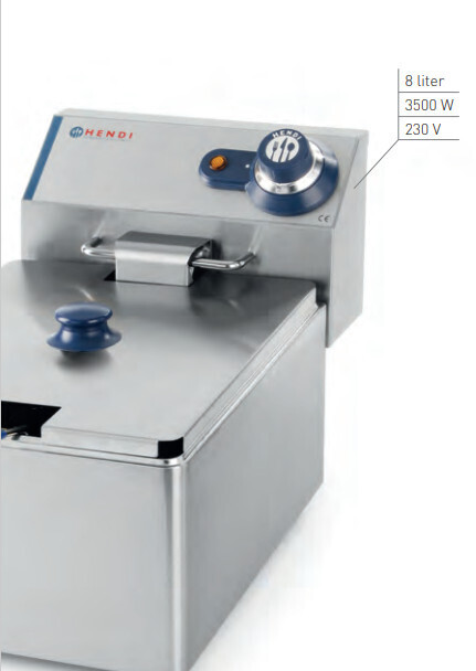 FRIGGITRICE  BLU STANDARD da BANCO ELETTRICA per GASTRONOMIA - 8 LITRI