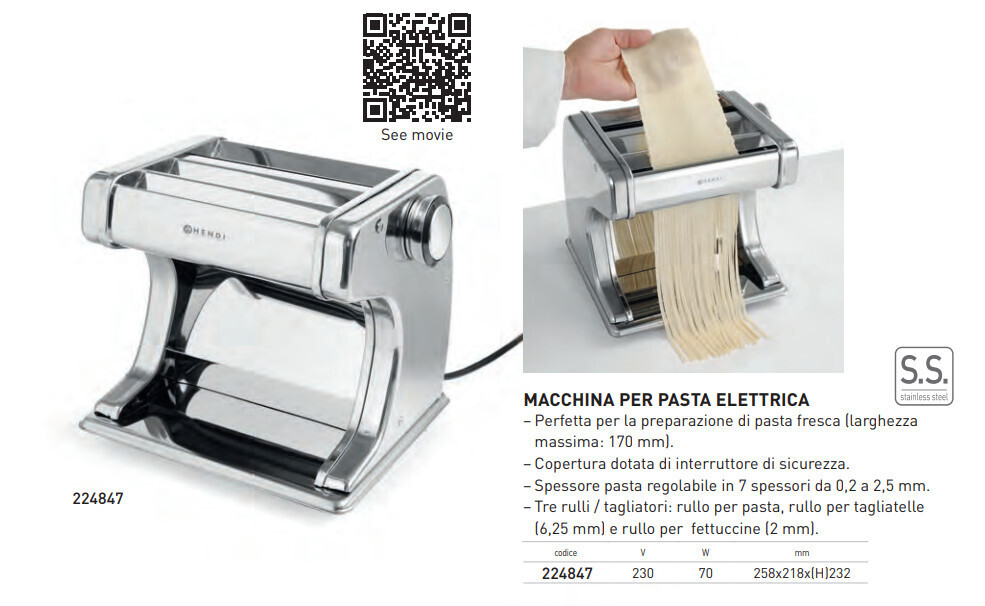 MACCHINA PER LA PASTA ELETTRICA