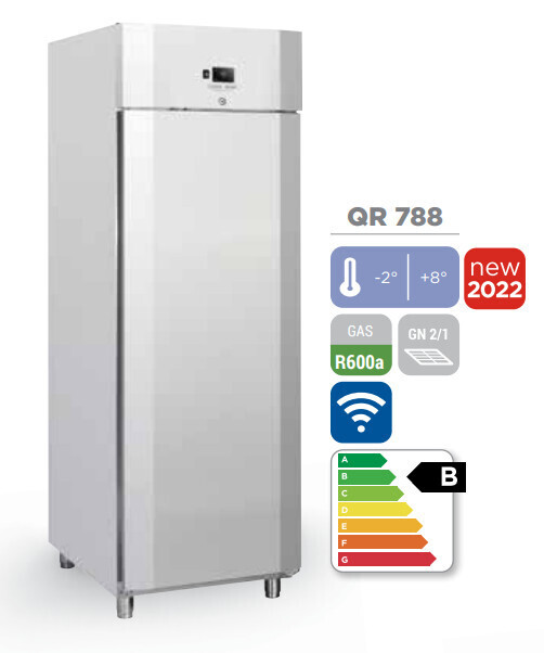 ARMADIO FRIGORIFERO SERIE PLUS - CONTROLLO DIGITALE FUNZIONE WI.FI - 1 PORTA TEMPERATURA -2°+8°