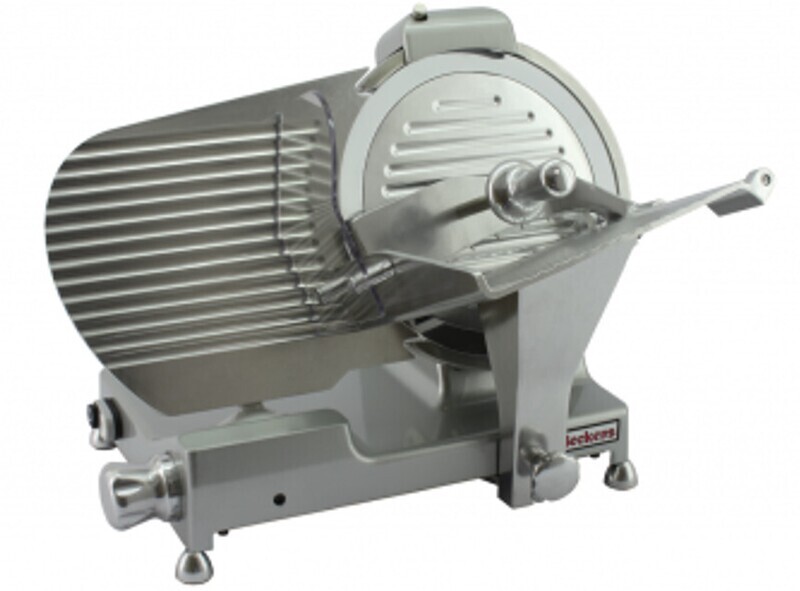 AFFETTATRICE PROFESSIONALE in ALLUMINIO PRESSOFUSO a GRAVITA' - mod. "BKL 250" LINEA STANDARD LUX