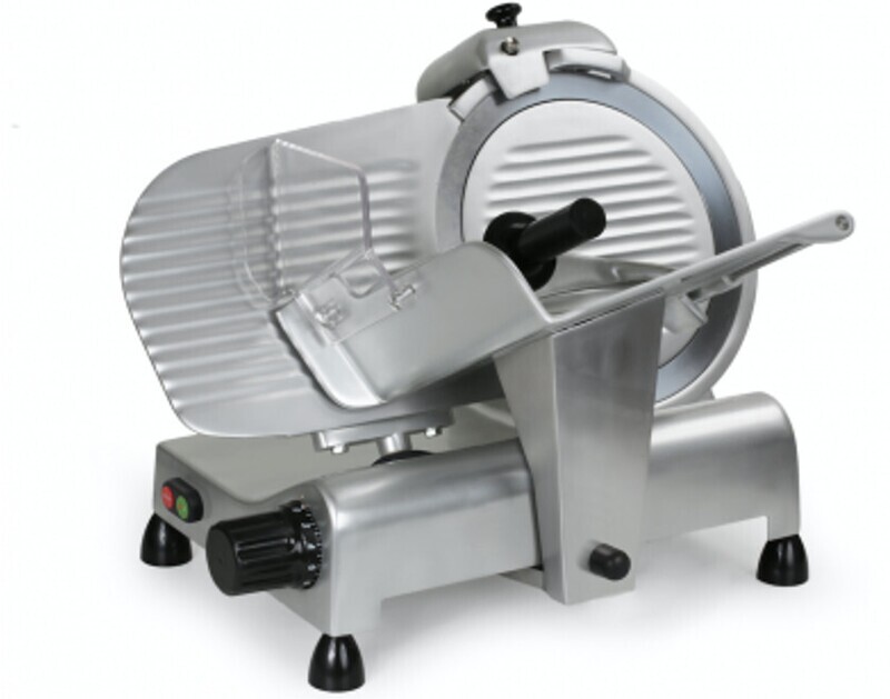 AFFETTATRICE PROFESSIONALE in ALLUMINIO ANODIZZATO a GRAVITA' - mod. "S 300 FR CEP" LINEA TOP