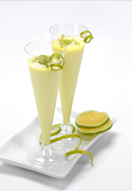 Preparato per SORBETTO al gusto di LIMONE, MELA VERDE e MANDARINO - busta da 1 kg per 3 litri di acqua