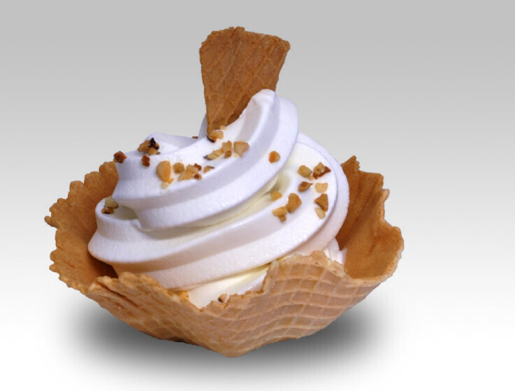 Preparato base per IL GELATO SOFT al gusto di FIORDILATTE e YOGURT - busta da 700gr per 2 litri di latte