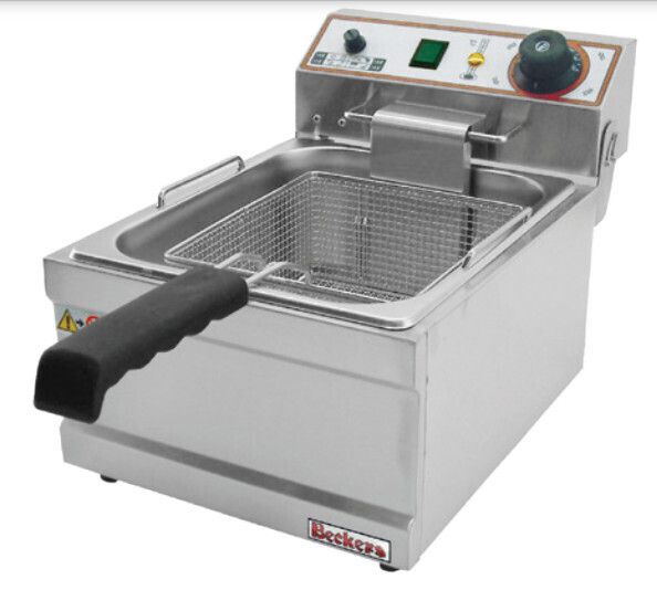 FRIGGITRICE  da BANCO ELETTRICA per GASTRONOMIA - 6 LITRI - LINEA LUX