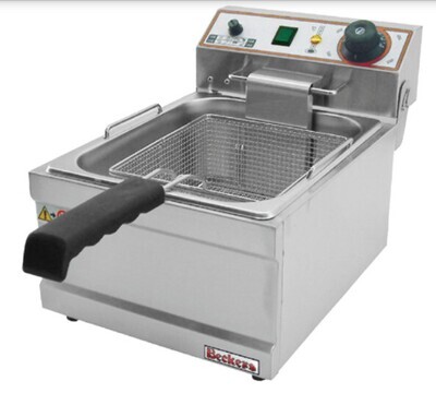 FRIGGITRICE  da BANCO ELETTRICA per GASTRONOMIA - 6 LITRI - LINEA LUX