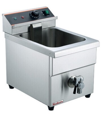 FRIGGITRICE da BANCO ELETTRICA ad INDUZIONE per GASTRONOMIA - 8 LITRI DIGITALE "mod FRI 8"