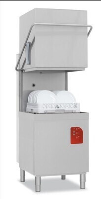 LAVAPIATTI a CAPOT, CESTO QUADRO SERIE SMART mod. "SILVER 100" misura del cesto  cm 50x50
TRIFASE ......POMPA dI SCARICO