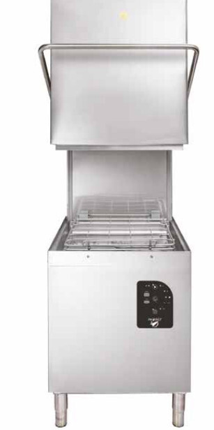 LAVAPIATTI a CAPOT, CESTO QUADRO SERIE PLUS mod. "T 1515E" misura del cesto  cm 50x60
TRIFASE