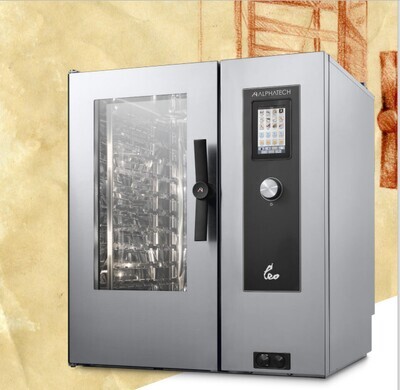 FORNO a CONVEZIONE ELETTRICO "LEO" per  14 TEGLIE GN 1/1 - 7 GN 2/1 CONTROLLO ELETTRONICO PANNELLO TOUCH "T"