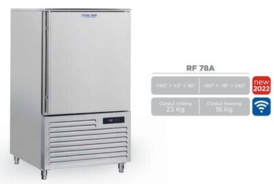 Abbattitore rapido di temperatura, serie PLUS "INDUSTRY 4.0"  7 teglie GN 1/1 o 7 teglie 60x40
