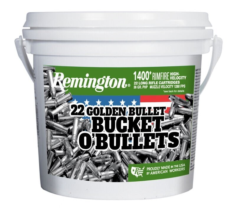 Remington .22 Bucket O' Bullets
