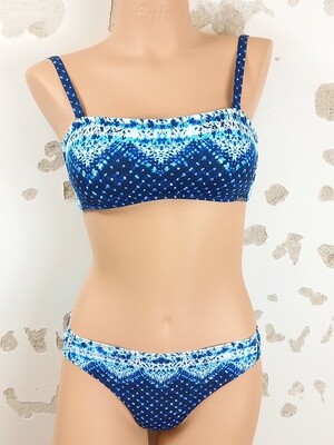 Moontide Bikini strik stipjes blauw M604PO/ M7797PO