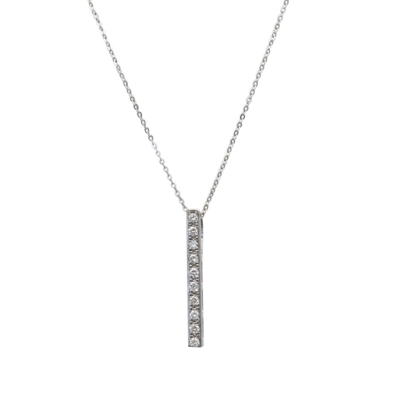 Diamond Bar pendant