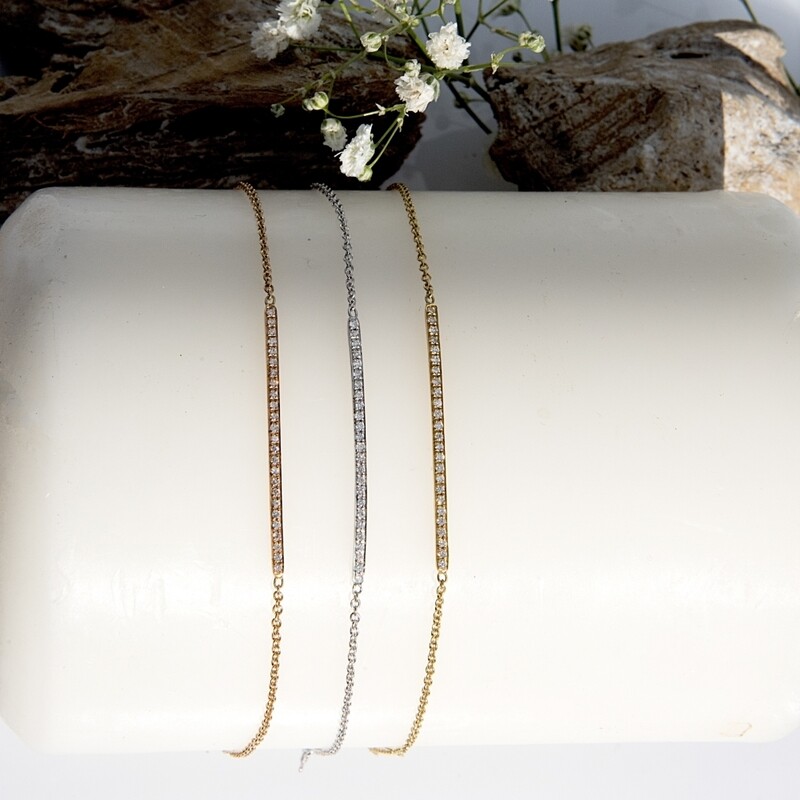Rose Gold Tricolor Bracelet