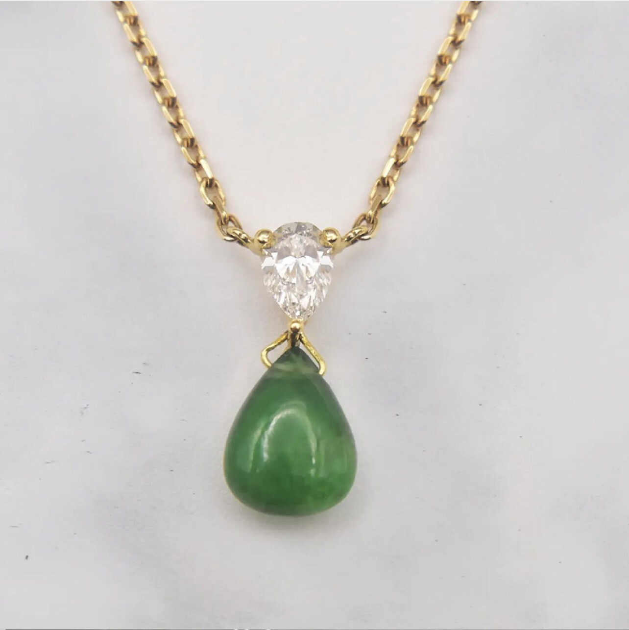 Emerald necklace