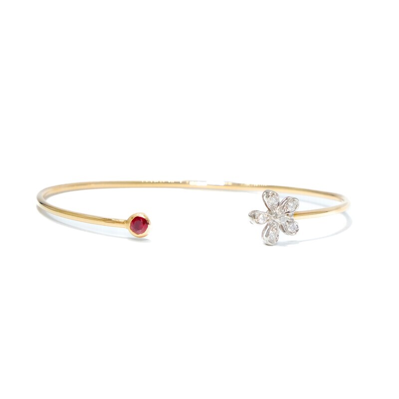 Flower bangle