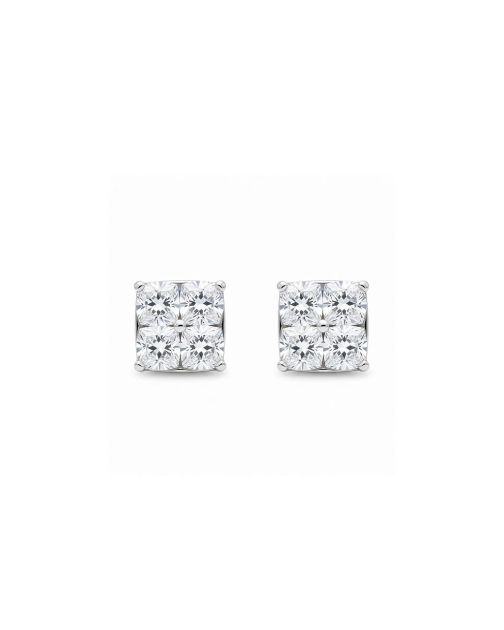 Radiant square studs