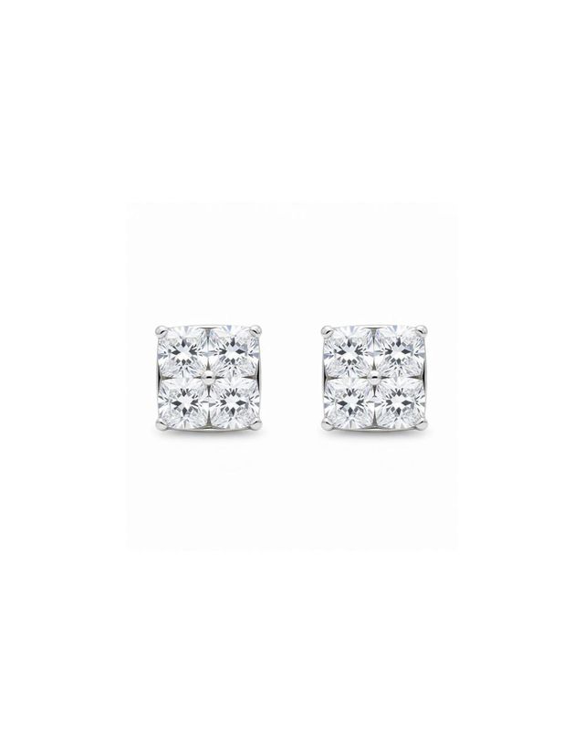 Radiant square studs