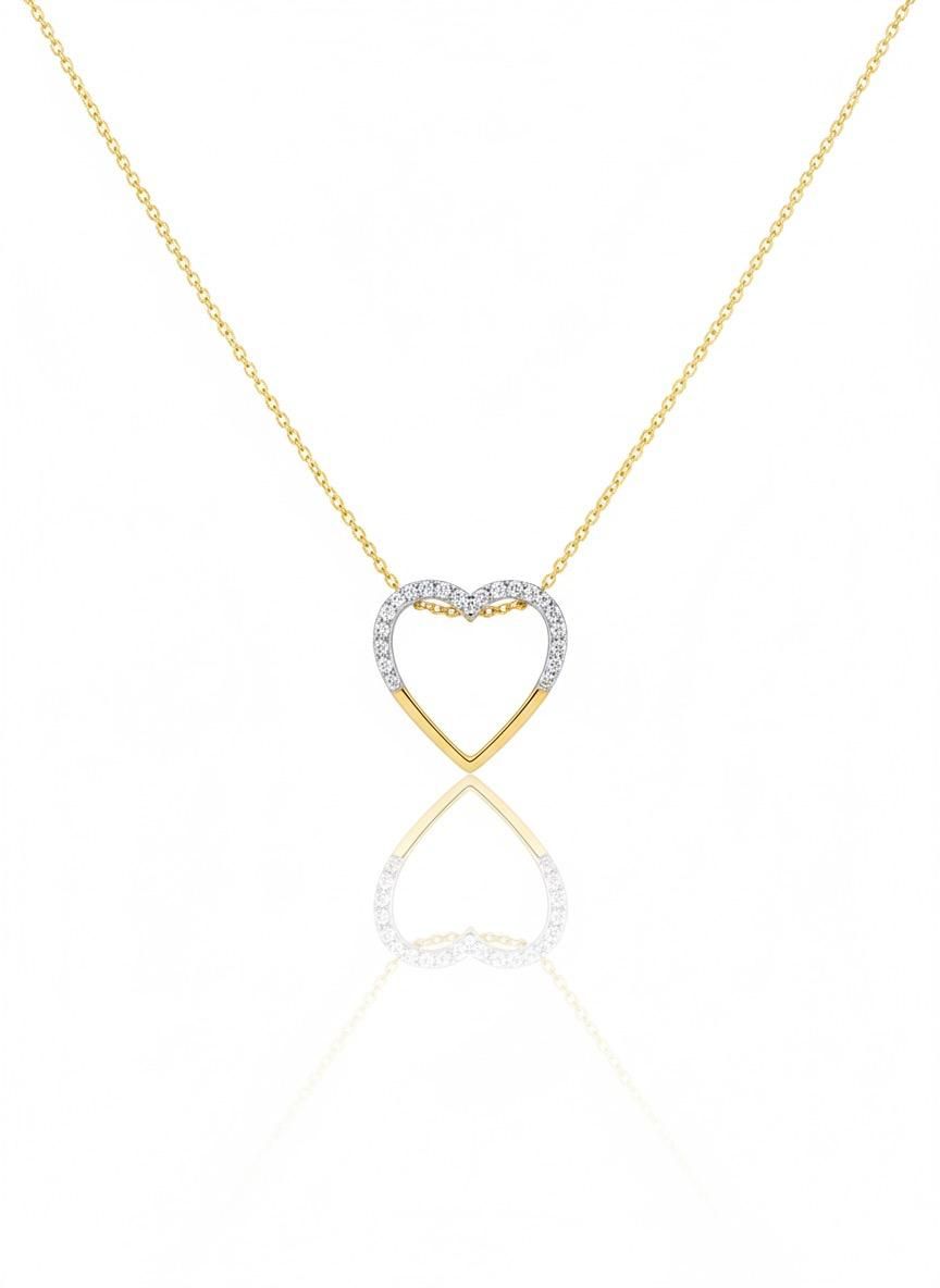 Amour diamond necklace
