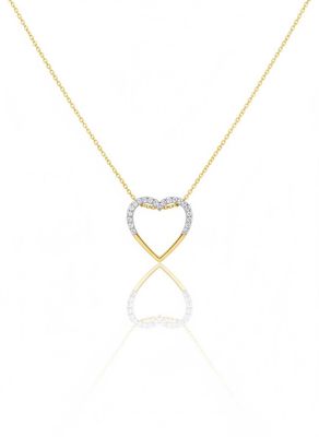 Amour diamond necklace