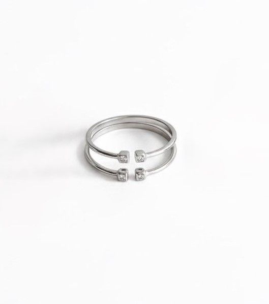 Double layered ring