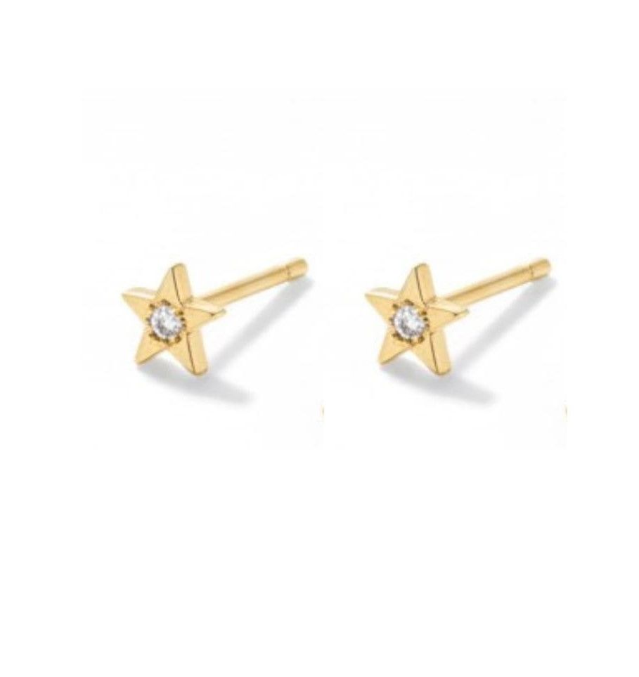 Star earrings