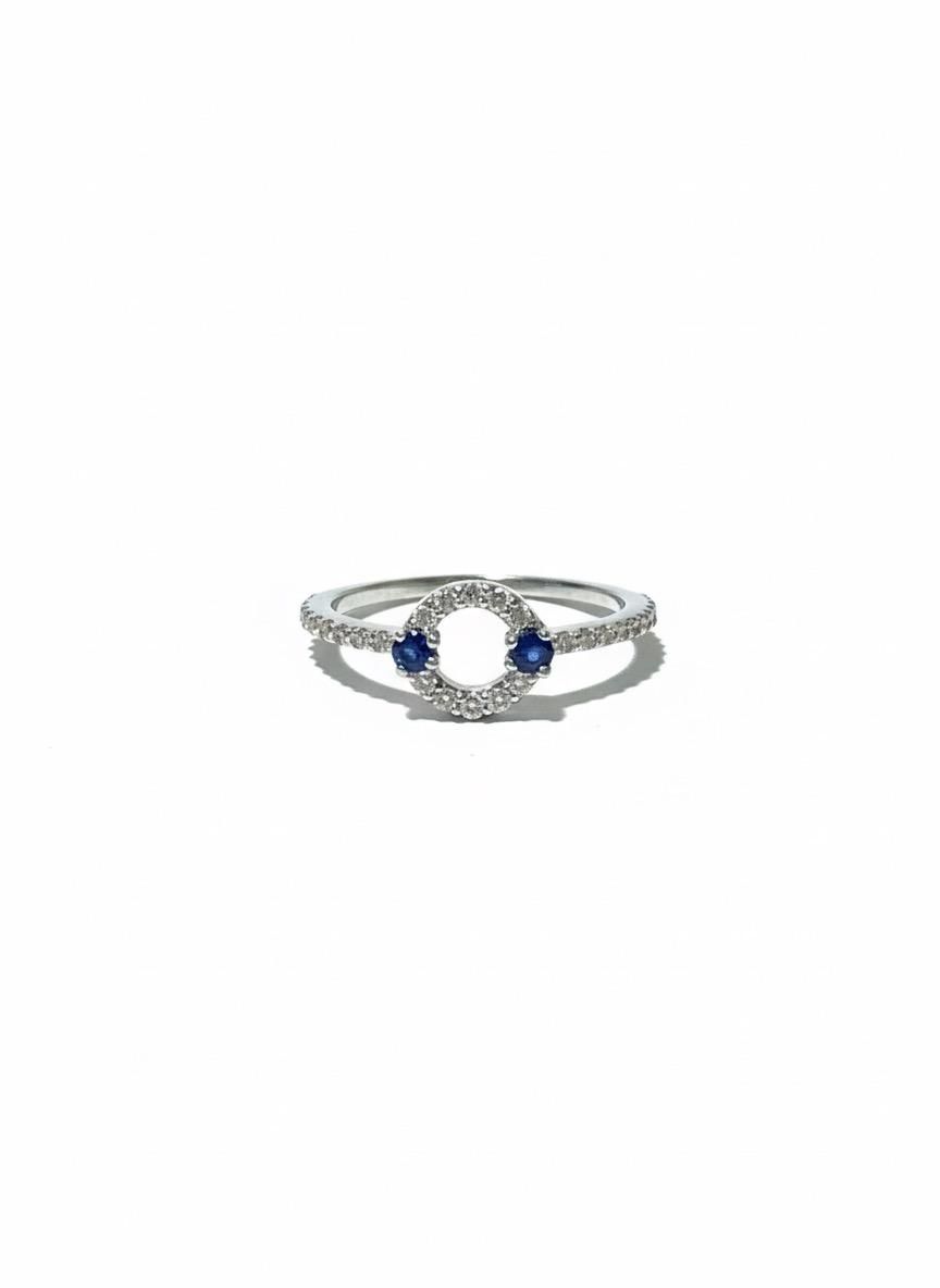 Sapphire Crusted Ring