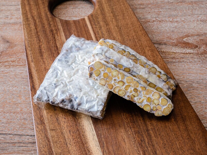 Fresh Unpasteurised Organic Chickpea Tempe