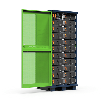 Doppelrack mit Türe