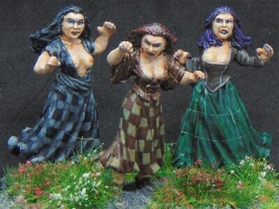 Morag, Una & Fiona - Three Gaelic Witches